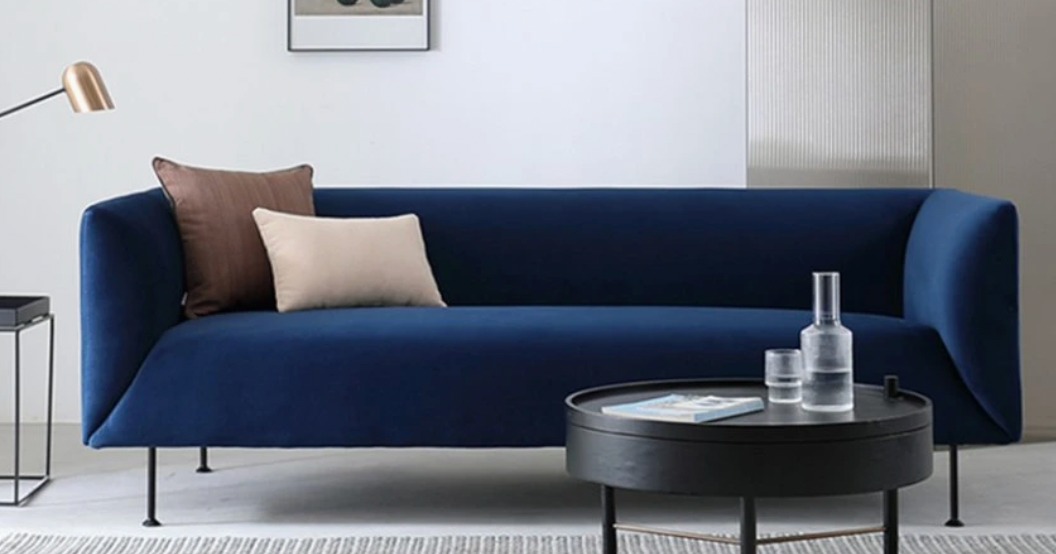 Nordic Minimalist 3-Seater Fabric Sectional Sofa