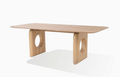 Modern Rectangular Marble Top Dining Table