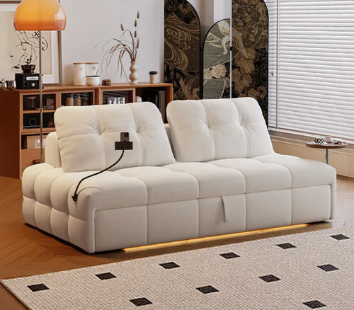 Modern Convertible Sectional Sleeper Sofa